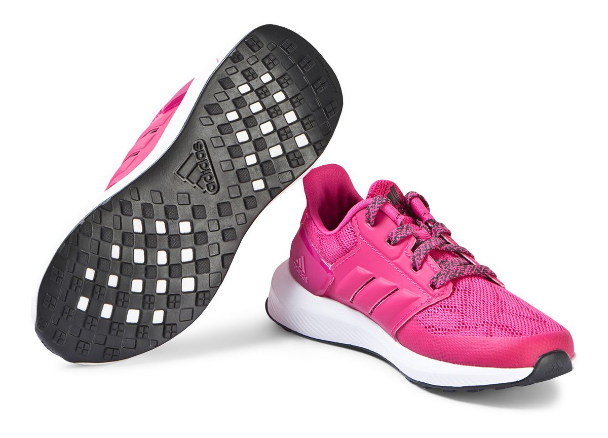 adidas Pink RapidaRun Trainers - obrazek 2