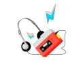 Top of something with blocks